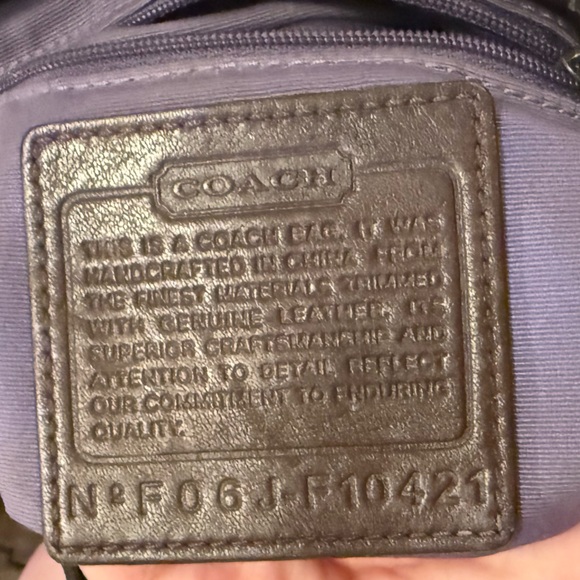 Vintage Coach patchwork - Picture 4 of 4